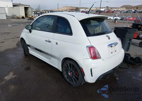 2013 Fiat 500 Abarth from USA, damaged, VIN 3C3CFFFH4DT554036